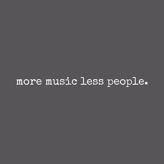 More Music Less People Introvert Antisocial Funny Music Lover Tee