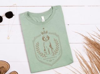Sheepadoodle royal Crest doodle dog shirt - photo 6