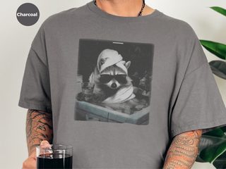 Raccoon In A Spa funny shirt - photo 3