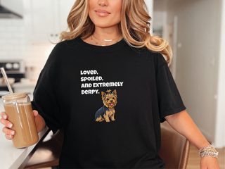 Derpy Yorkie doodle dog shirt - photo 2