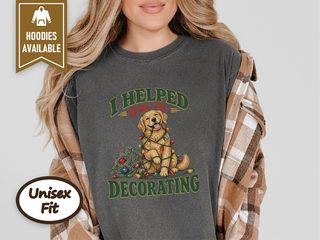Tangled Golden Retriever Christmas doodle dog shirt - photo 4