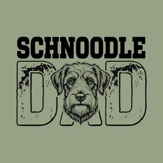 Schnoodle Dad Dog Lover T-Shirt – Perfect Gift for Schnoodle Owners