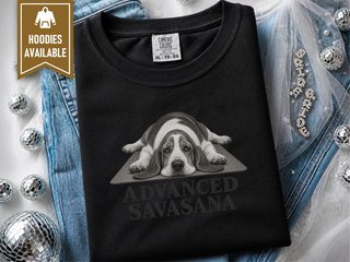 Beagle Advanced Savasana doodle dog shirt - photo 1