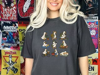 Whimsical White Duck Hobby Collection funny shirt - photo 4