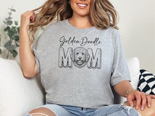 Golden Doodle Mom doodle dog shirt - photo 3