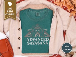 Dachshund Advanced Savasana Yoga doodle dog shirt - photo 8