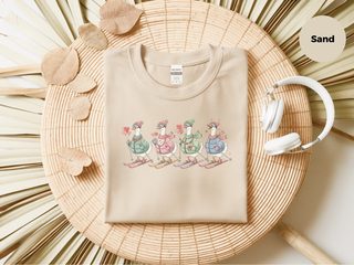 Skiing Valentine Goose Squad funny shirt - photo 6