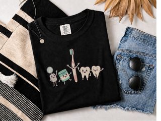 Dentist Teeth And Brush funny shirt - photo 2