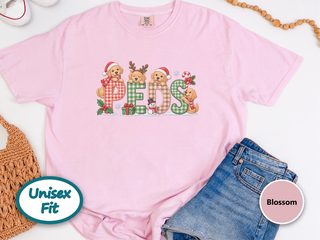 Christmas Peds Golden Retriever Puppies funny shirt - photo 5