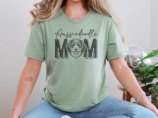 Aussiedoodle Mom doodle dog shirt - photo 4