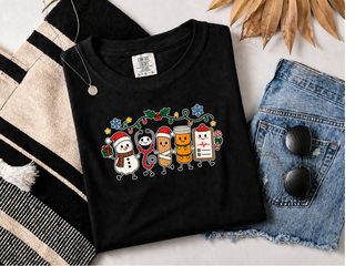 Snowman Nurse Christmas Squad funny shirt - photo 2