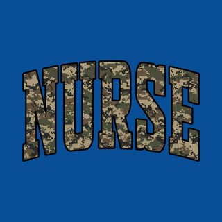 Military Nurse Digital Camo Tactical RN Shirt - Patriotic Healthcare