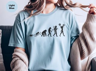 Evolution Of A Cheerleader funny shirt - photo 7