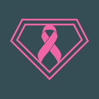 Superwoman Breast Cancer Comfort Colors Cancer Warrior Tee Top