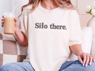 Silo There Dark Grey Wordplay funny shirt - photo 8