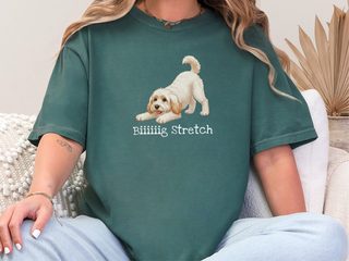 Schnoodle Big Stretch doodle dog shirt - photo 6