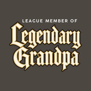 League Member Of Legendary Grandpa Comfort Colors Retro Grandpa Shirt