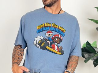 Kart Racer Fine Wine funny shirt - photo 5