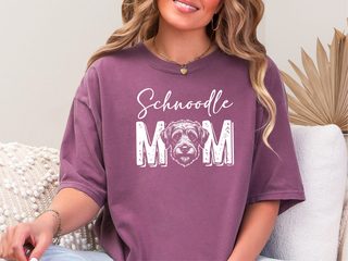 Comfort Colors Schnoodle Mom doodle dog shirt - photo 5