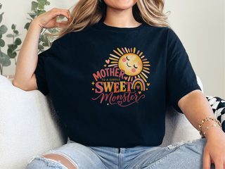 Mother Sweet Monster Boho Sun funny shirt - photo 3