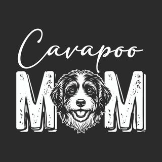Cavapoo Mom T-Shirt - Adorable Dog Lover Apparel for Pet Owners