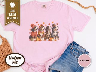 Autumn Bernedoodles Harvest Group doodle dog shirt - photo 4