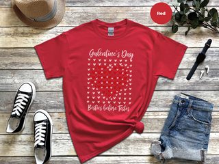 Galentine's Day Besties Before Testes Heart Mosaic funny shirt - photo 5