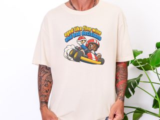 Kart Racer Fine Wine funny shirt - photo 7