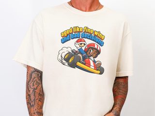 Kart Racer Fine Wine funny shirt - photo 8