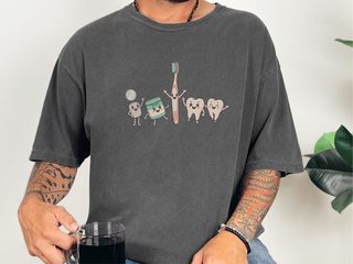 Dentist Teeth And Brush funny shirt - photo 3
