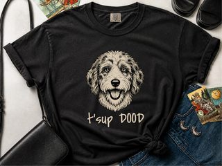 Aussiedoodle Tsup Dood doodle dog shirt - photo 2