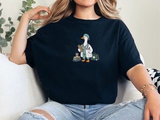 Goose Doctor Medical Scrubs funny shirt - photo 3