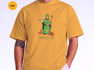 Beat It St. Patrick Kicking Out Snakes funny shirt - photo 8