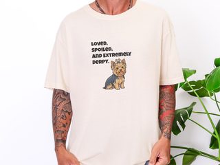 Derpy Yorkie doodle dog shirt - photo 8