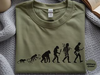 Evolution Of A Bassist funny shirt - photo 5