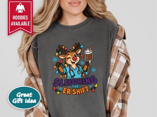 Reindeer Nurse Sleighing Er Shift funny shirt - photo 6