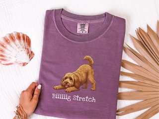 Golden Doodle Big Stretch doodle dog shirt - photo 4