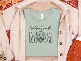 Golden Doodle Mom doodle dog shirt - photo 5