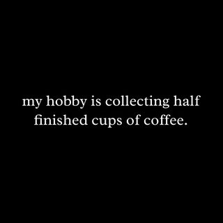 Half Finished Coffee Cups Funny Tee Disorganized Life Humor