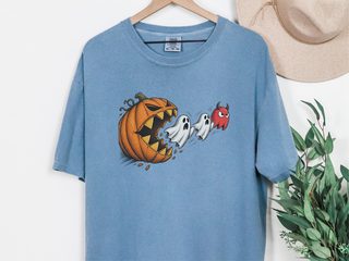 Scary Pumpkin Eating Ghosts funny shirt - photo 7