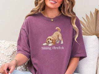 Labradoodle Big Stretch doodle dog shirt - photo 4