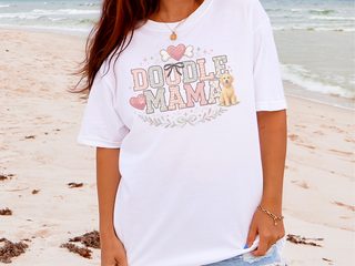 Comfort Colors Doodle Mama doodle dog shirt - photo 1