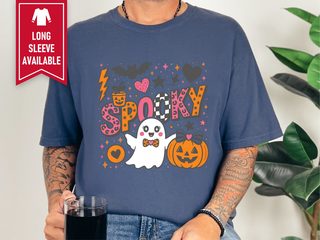 Halloween Ghost Spooky Cute funny shirt - photo 8