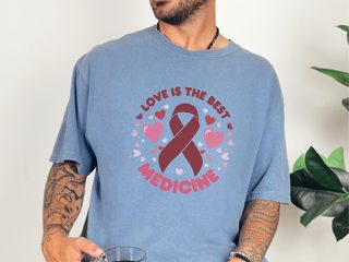 Blood Cancer Love Is The Best Medicine funny shirt - photo 5