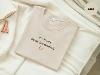 My Heart Beats For Brunch funny shirt - photo 6