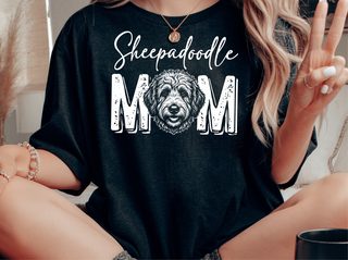 Sheepadoodle Mom doodle dog shirt - photo 2