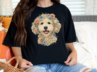 Comfort Colors Golden Doodle Floral - photo 4