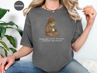 Cuteness Is My Primary Defense Mechanism funny shirt - photo 5