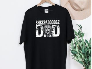 Comfort Colors Sheepadoodle Dad doodle dog shirt - photo 2