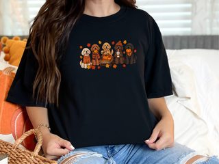 Labradoodle Fall Activities Lineup doodle dog shirt - photo 3